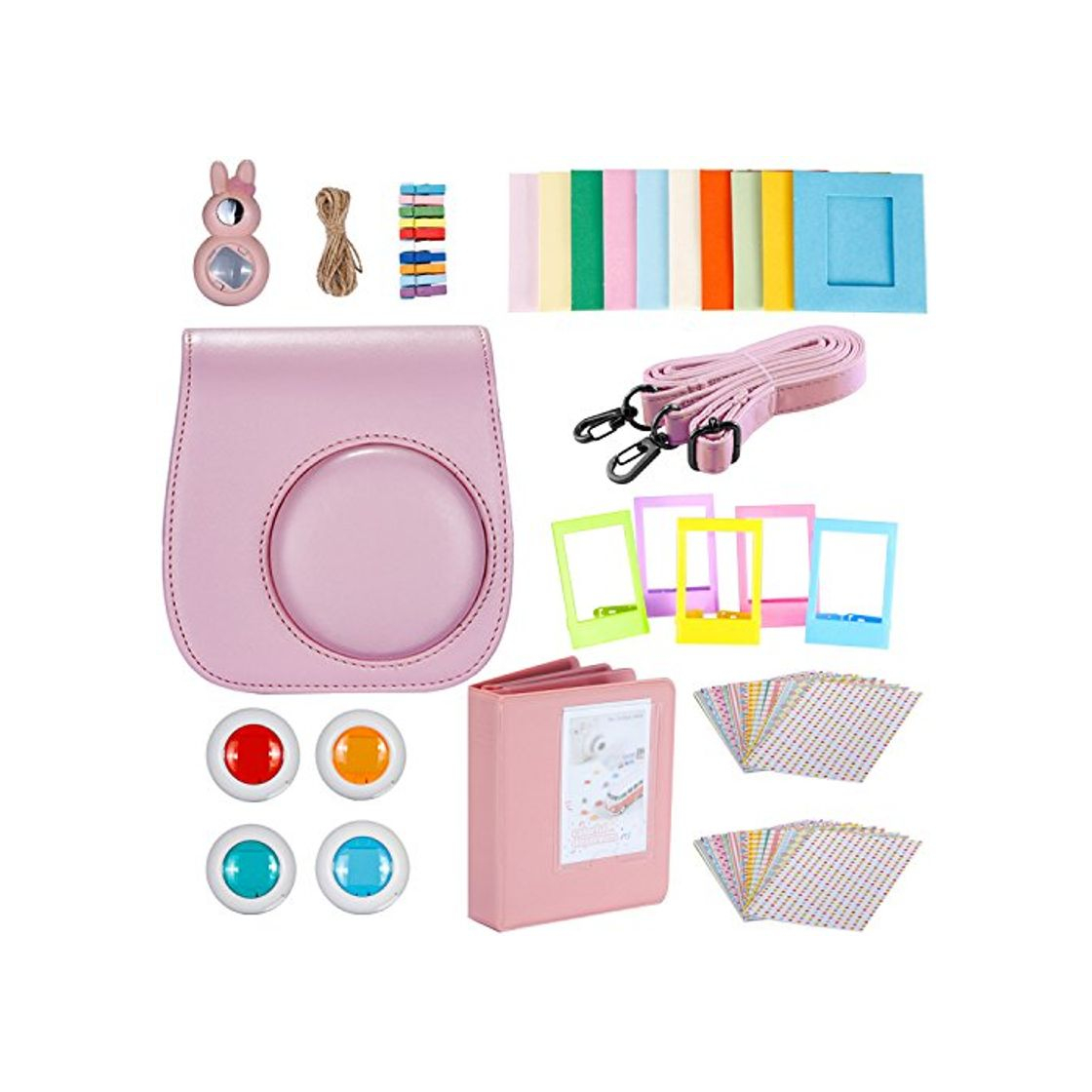 Electrónica Neewer - Kit de accesorios 9 en 1 para Fujifilm Instax Mini