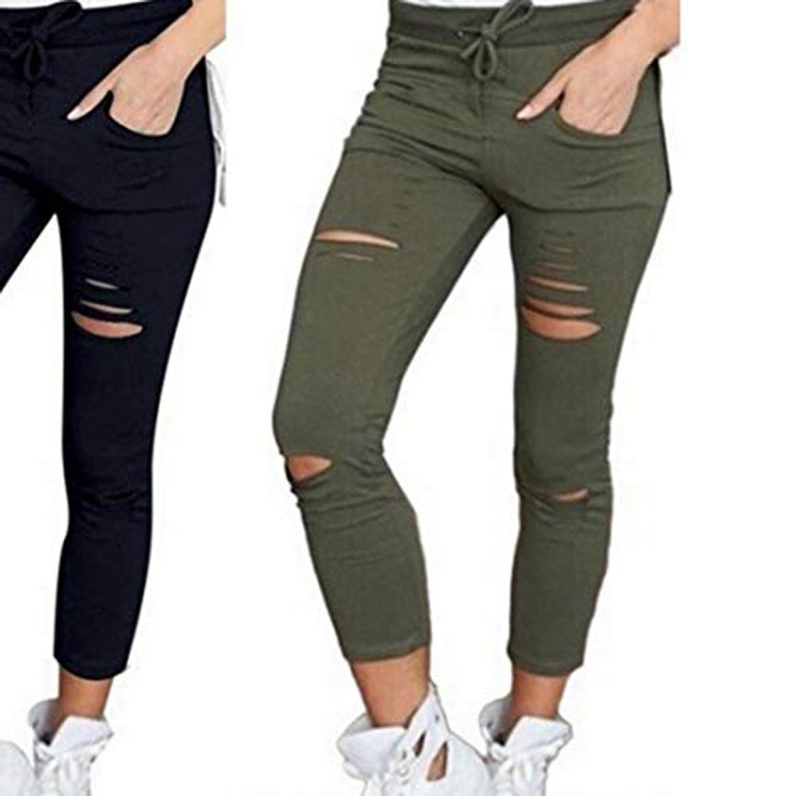 Fashion SUIWO Vaqueros para mujer For mujer de talle alto elástico pantalones vaqueros flacos de las señoras de los pantalones de Jeggings rallado elástico que adelgaza las polainas de pantalón de yoga Mujere