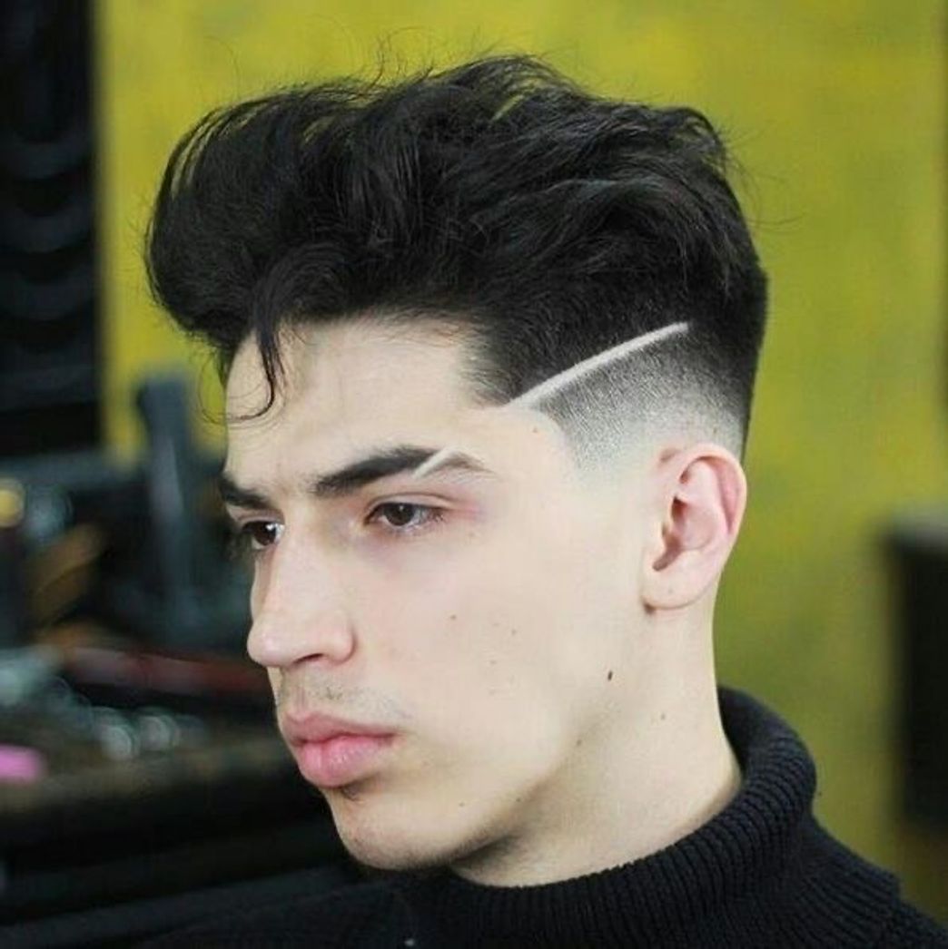 Fashion Cabelo masculino 