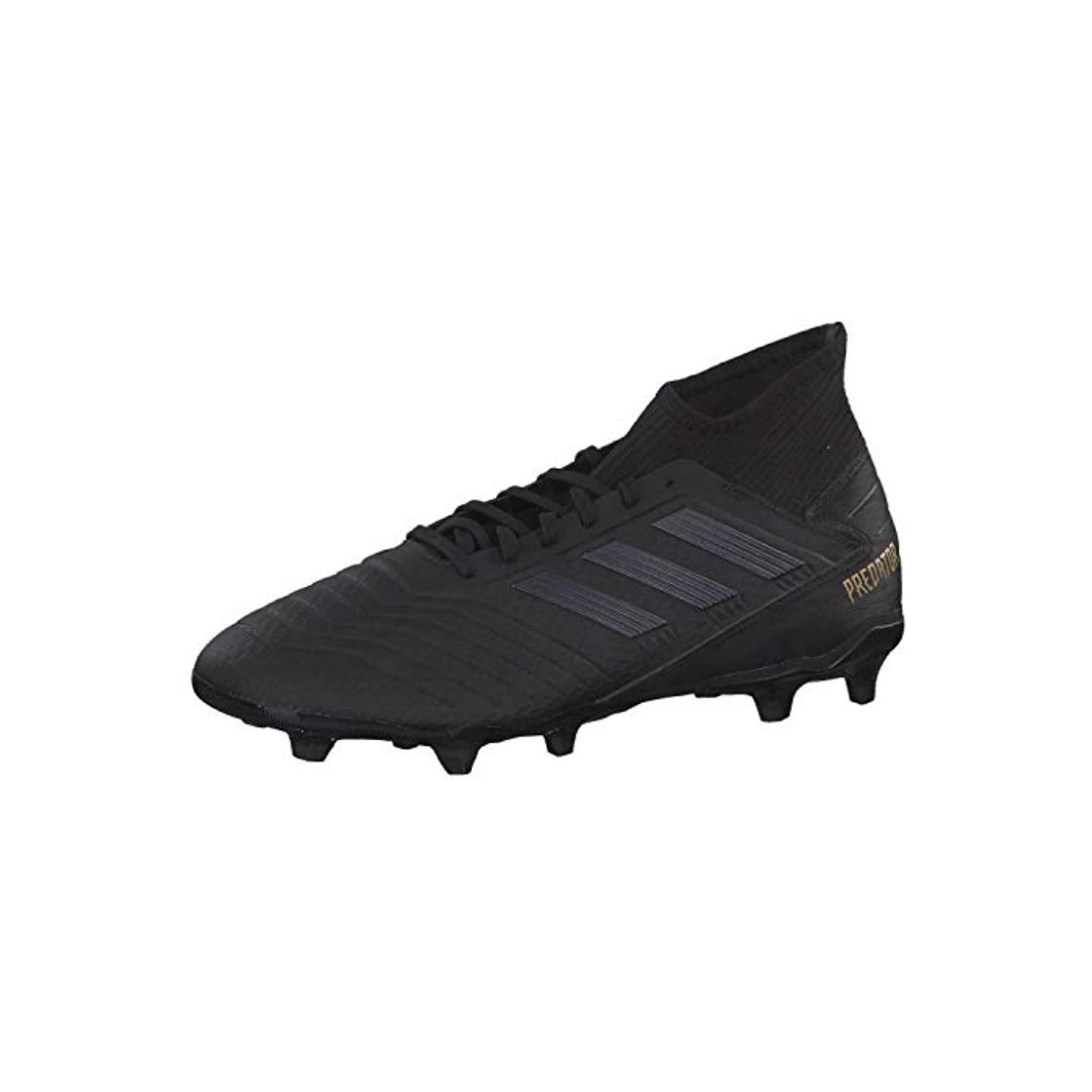 Social adidas Predator 19.3 FG, Zapatillas de Fútbol para Hombre, Negro