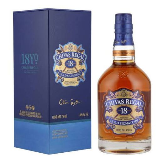 Chivas Regal 18 años, 750Ml.