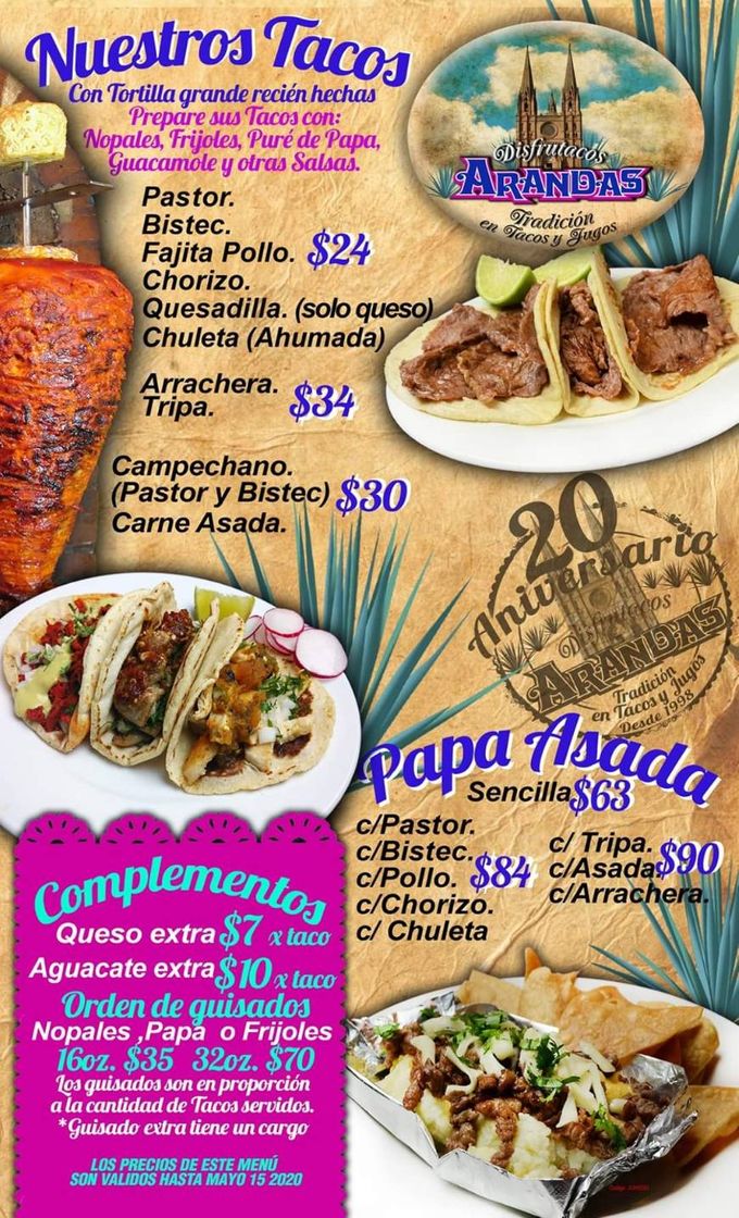 Restaurants Taqueria Arandas