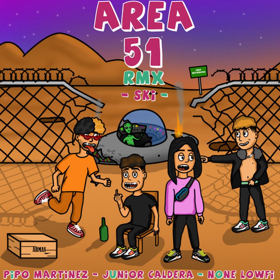 Canción Area 51 Remix