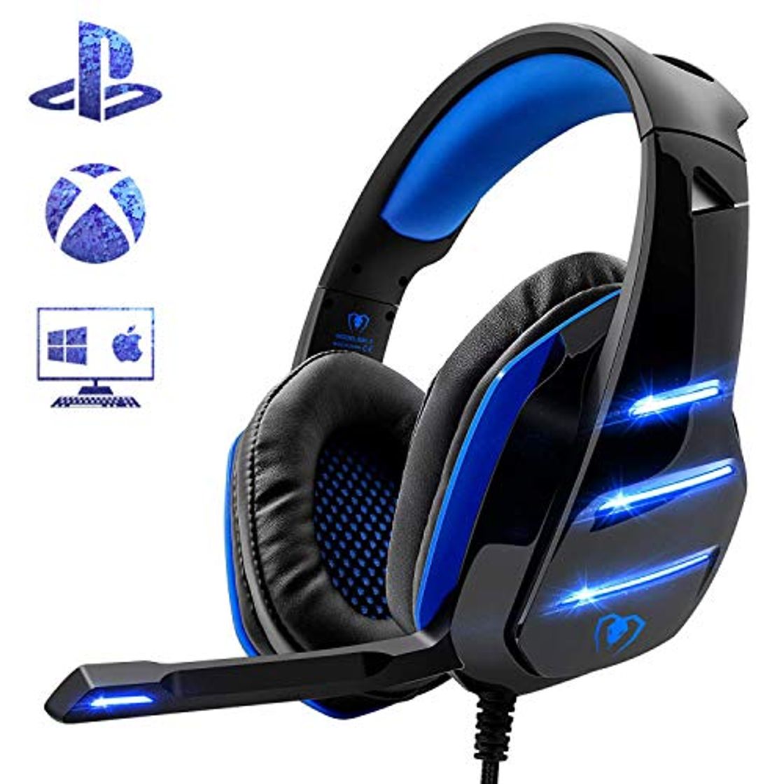 Social Beexcellent - Auriculares para PS4