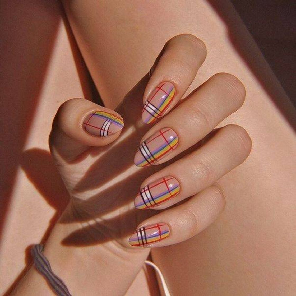 Unhas listradas 