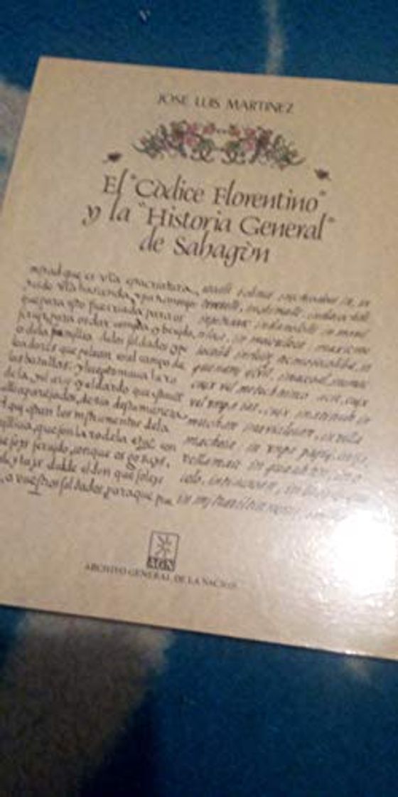 Book El "Codice florentino" y la "Historia general" de Sahagun