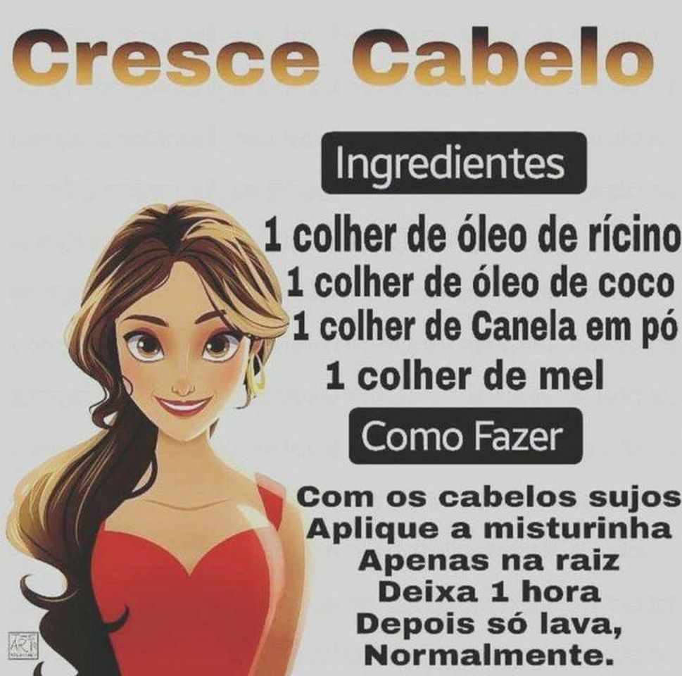 Fashion Receitinhas pro cabelo.