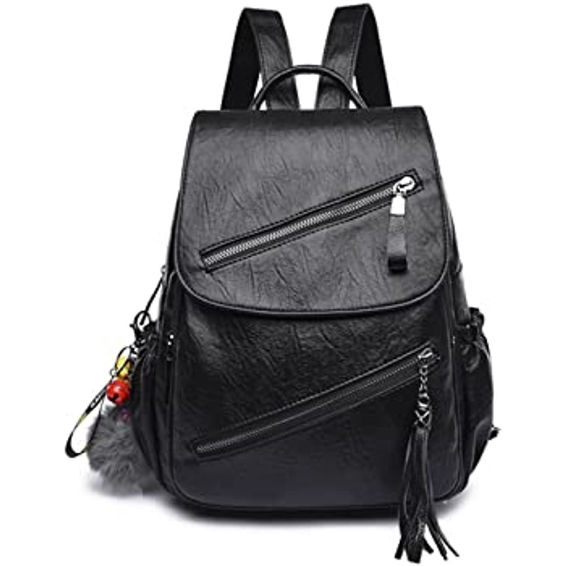 Fashion Bolso Mochila Cuero Mujer Antirrobo Mochilas Mujer Casual