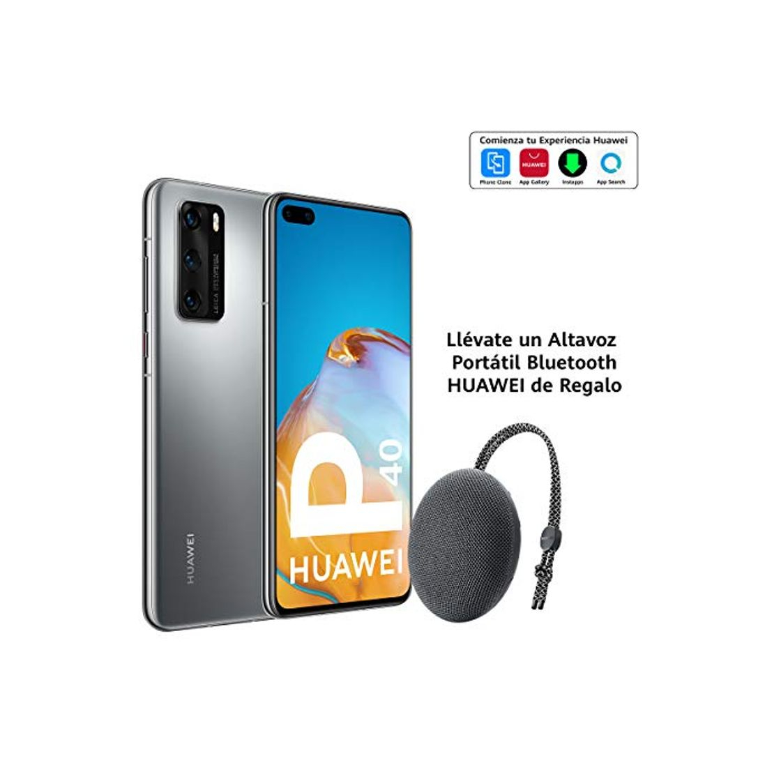 Social Huawei P40 5G - Smartphone de 6,1" OLED (8GB RAM