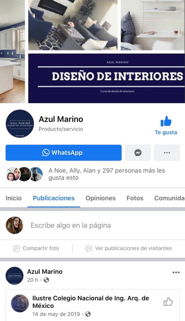 Moda Les recomiendo mi página en facebook de diseño de interiores