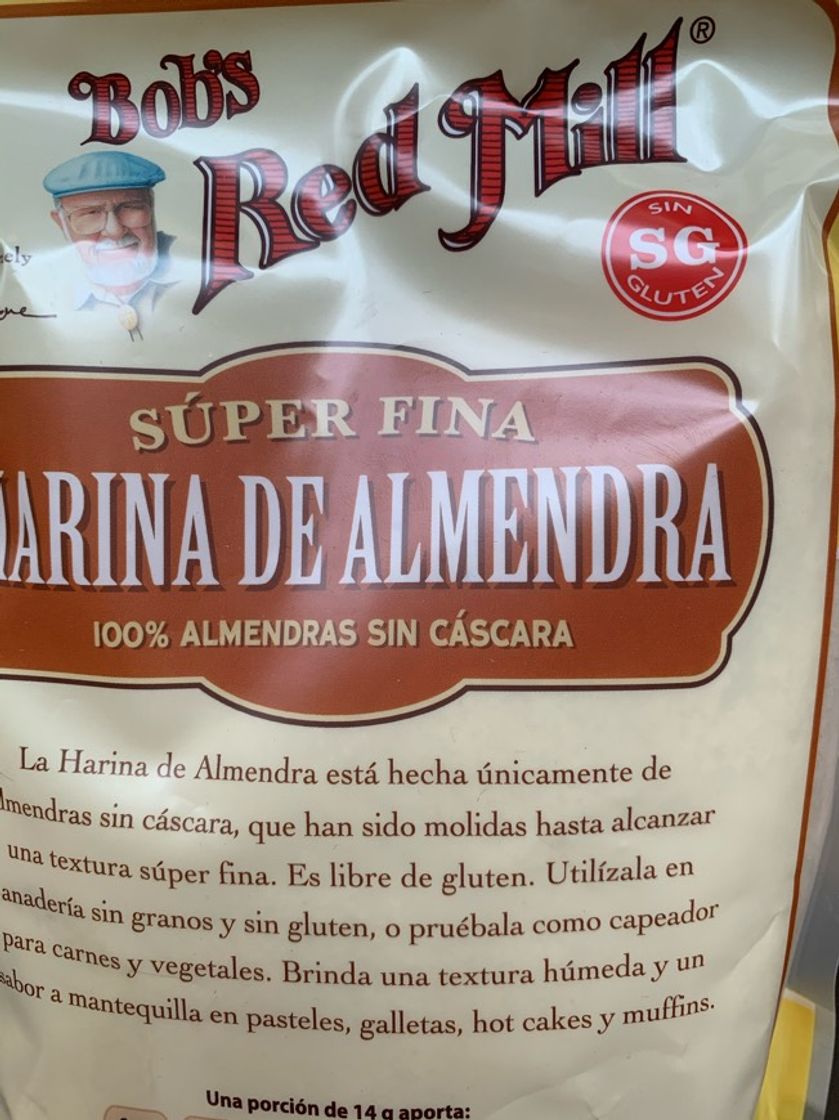 Moda Harina de almendras de Bob red mill