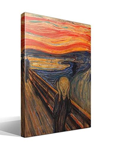 Cuadro Canvas El Grito de Munch versión 3 de Edvard Munch