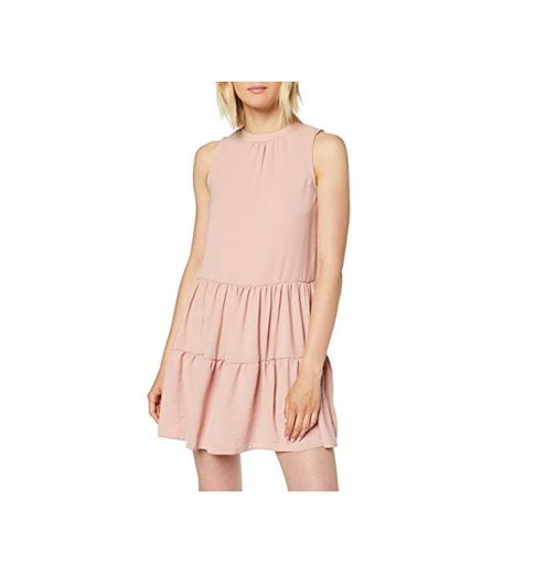 New Look Smock Vestido, Rosa