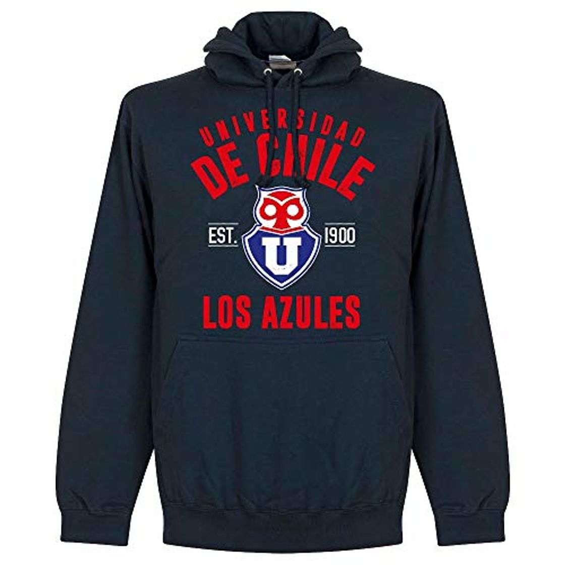 Moda Retake Universidad de Chile Established - Sudadera con capucha