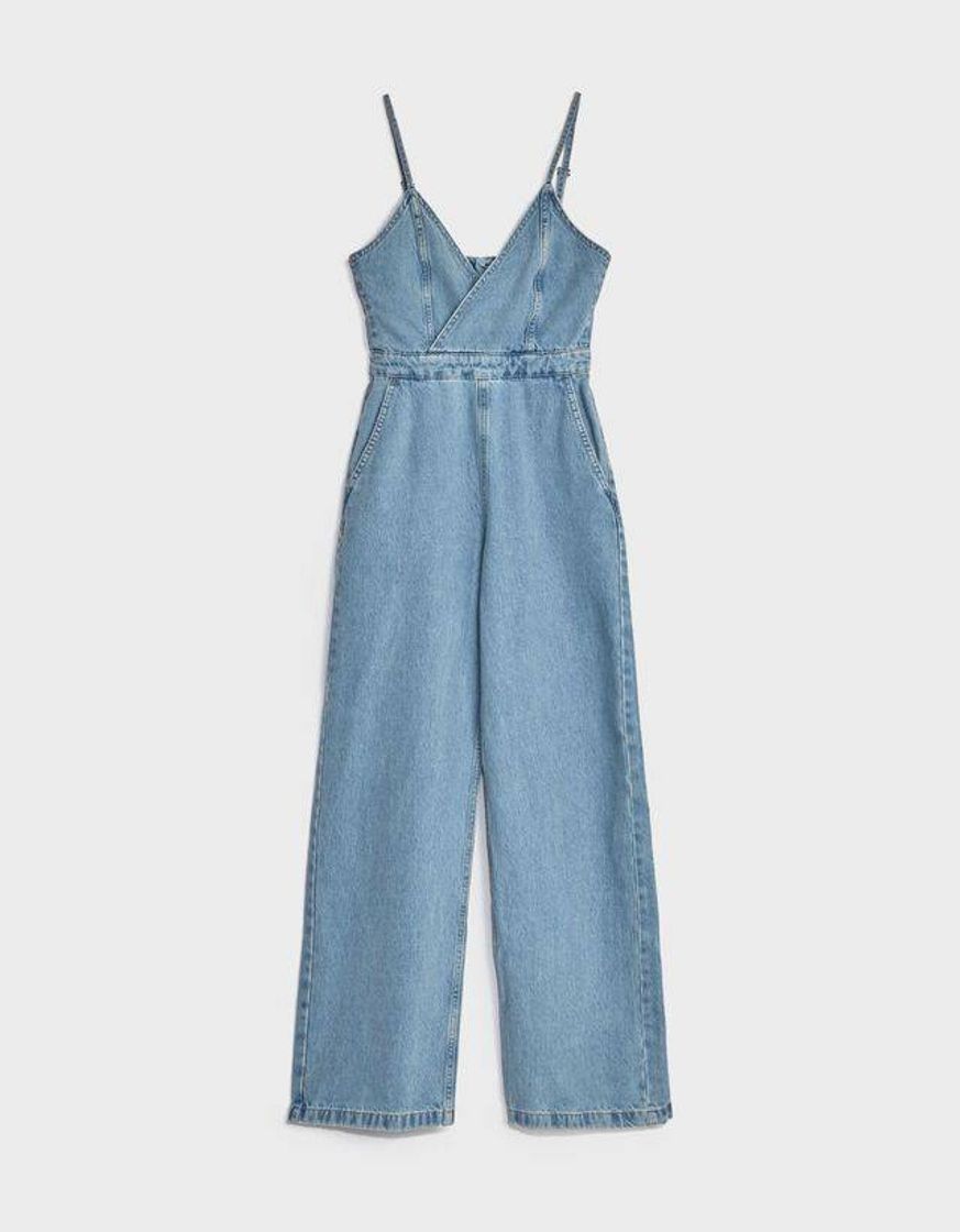 Moda OVERALL DENIM WIDE LEG 