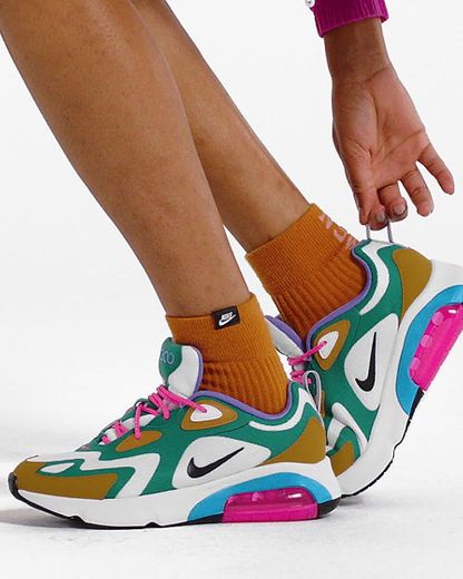 Nike W Air MAX 200, Zapatillas para Correr para Mujer, Fossil