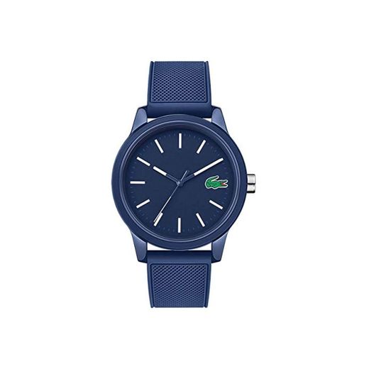 Lacoste Reloj Analógico para Hombre de Cuarzo con Correa en Silicona 2010987