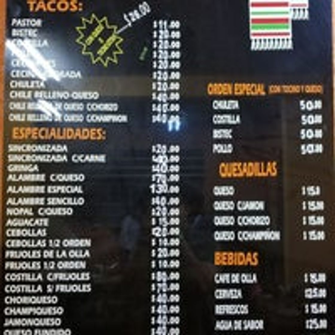 Restaurantes Taqueria el huasteco