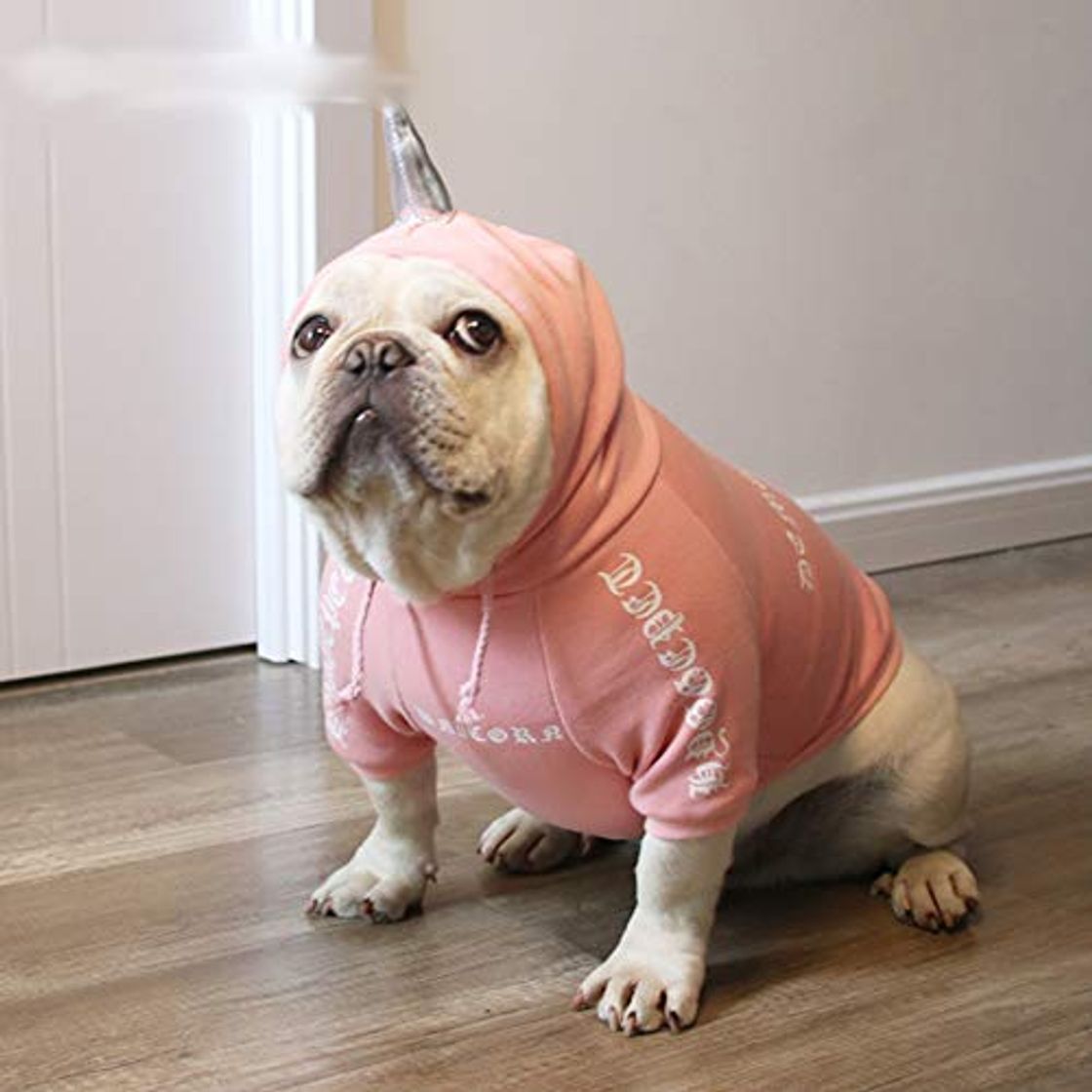 Ropa para Mascotas otoño e Invierno Halloween Diablo más suéter de Terciopelo