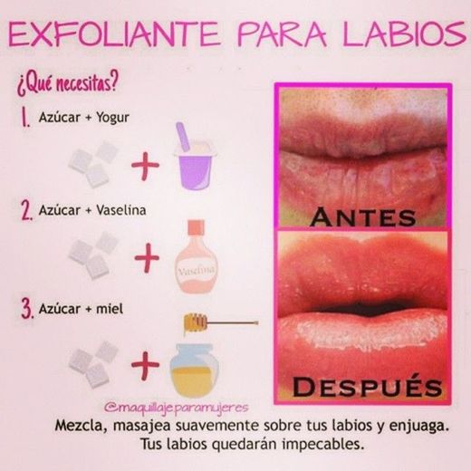 Pin Exfoliante de labios 