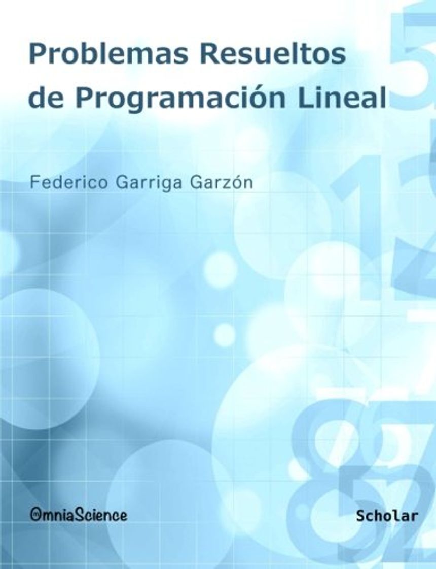 Libro Problemas resueltos de programación lineal