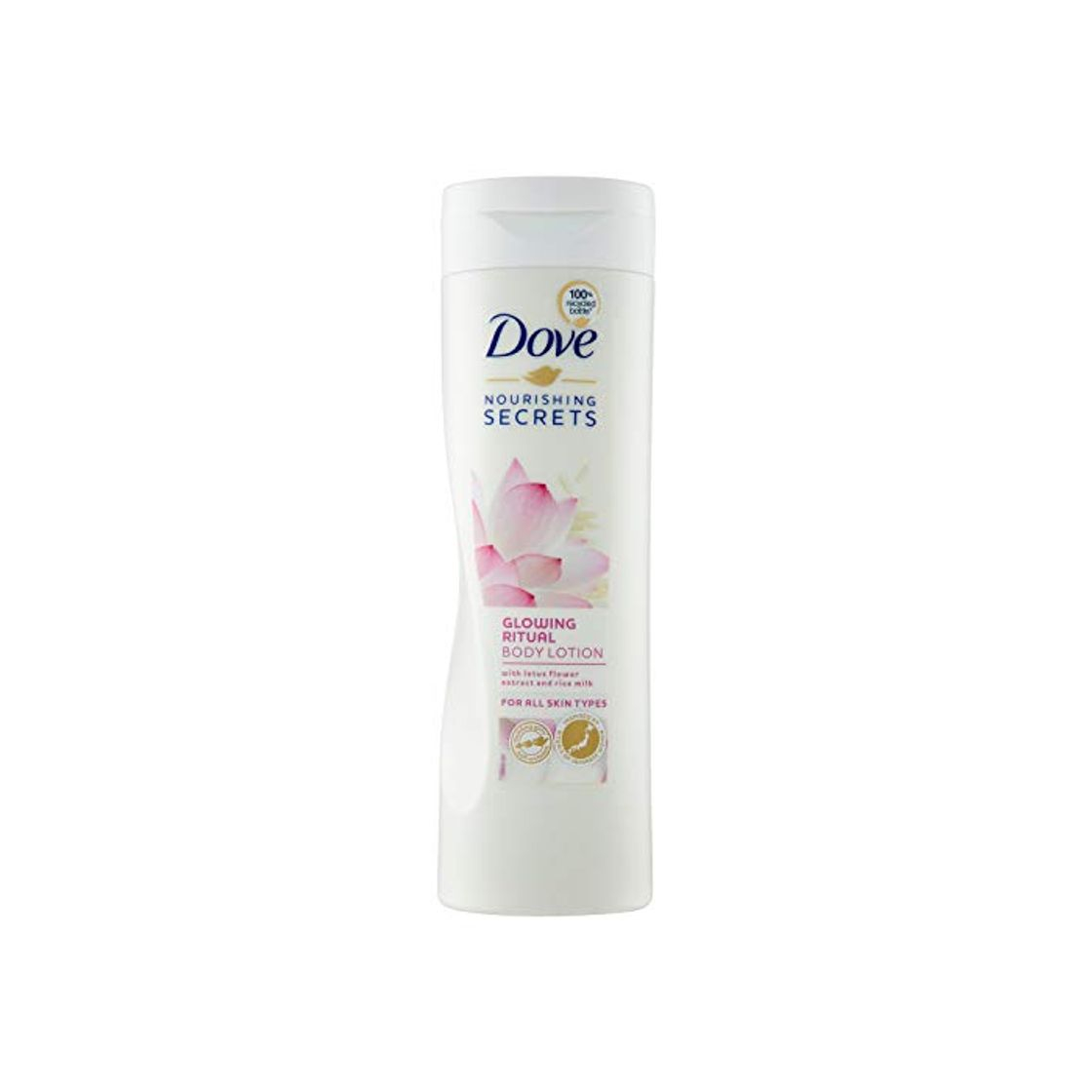 Belleza Loción corporal brillante Dove Nourishing Secrets de 250 ml