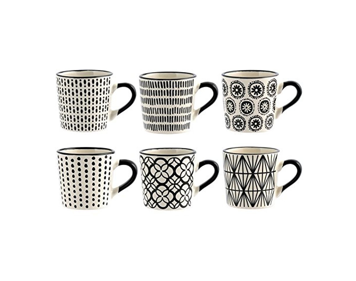 Social H&H H & H vhera Juego 6 Tazas Café