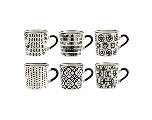 H&H H & H vhera Juego 6 Tazas Café