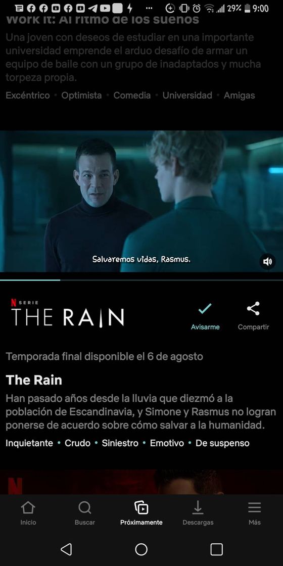 Serie The Rain