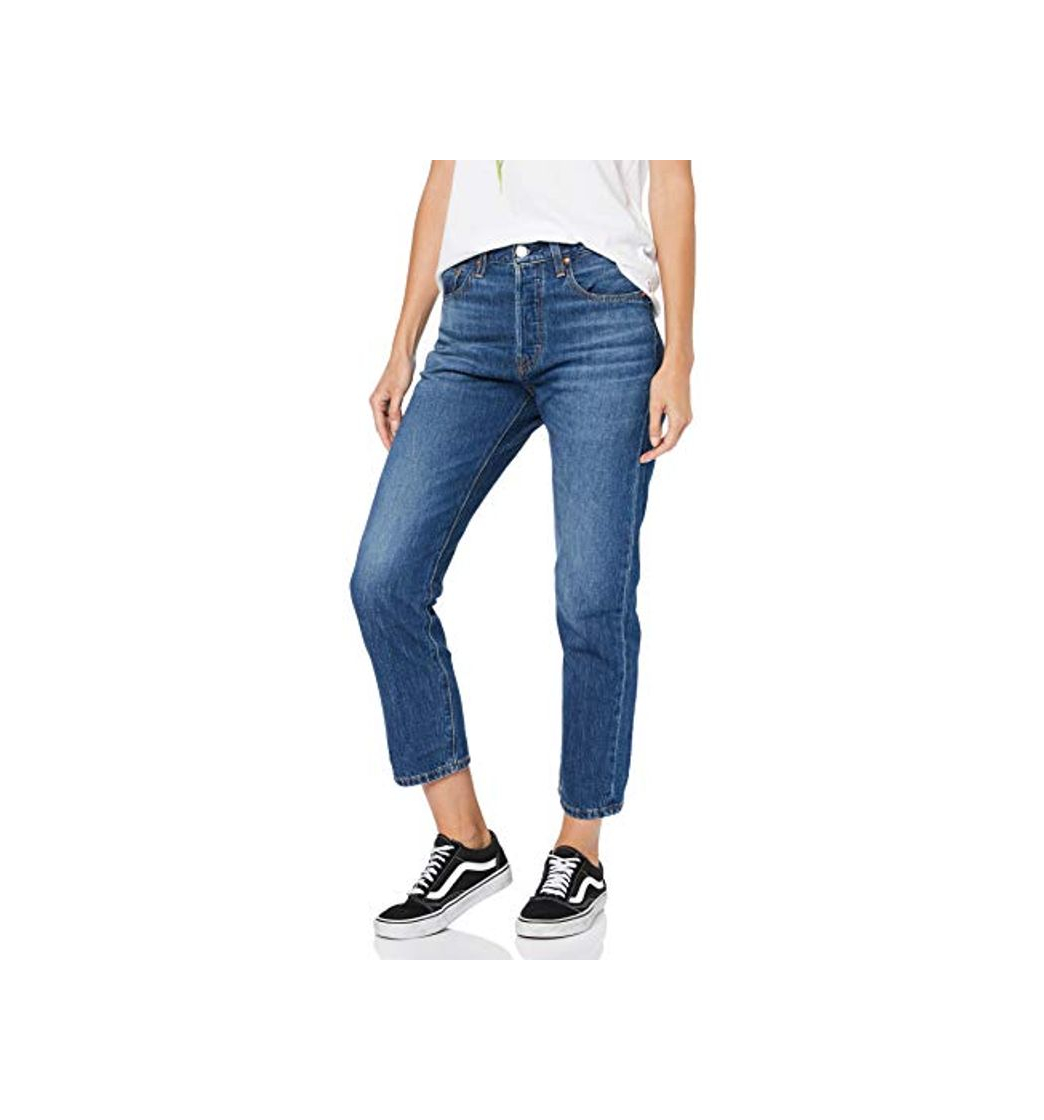 Productos Levi's 501 Crop Vaqueros Straight, Azul