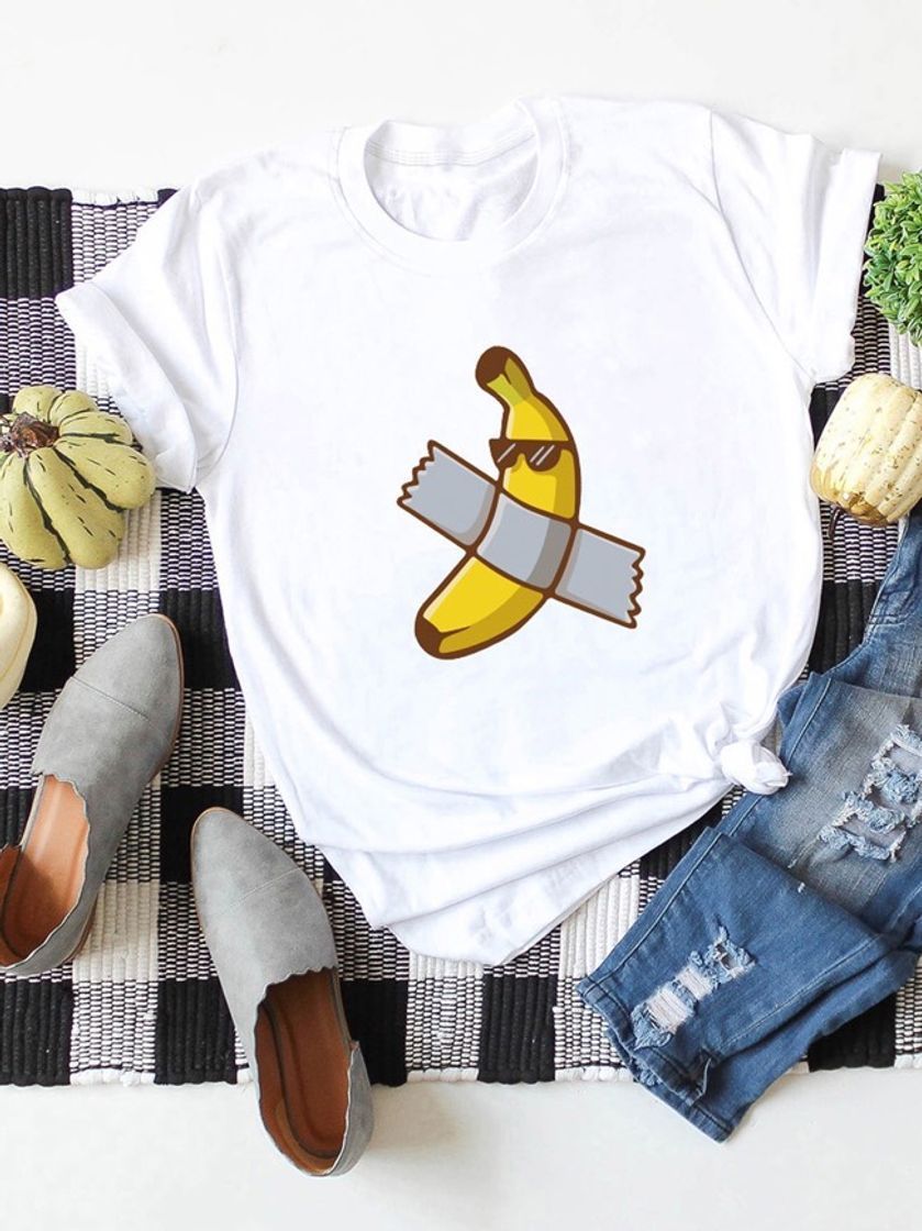 Social Playera estampado Banana 