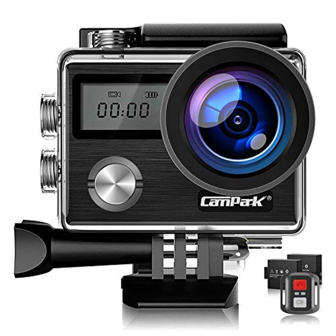 Campark X20 Cámara Deportiva 4k Ultra HD 20MP Pantalla Táctil EIS Anti