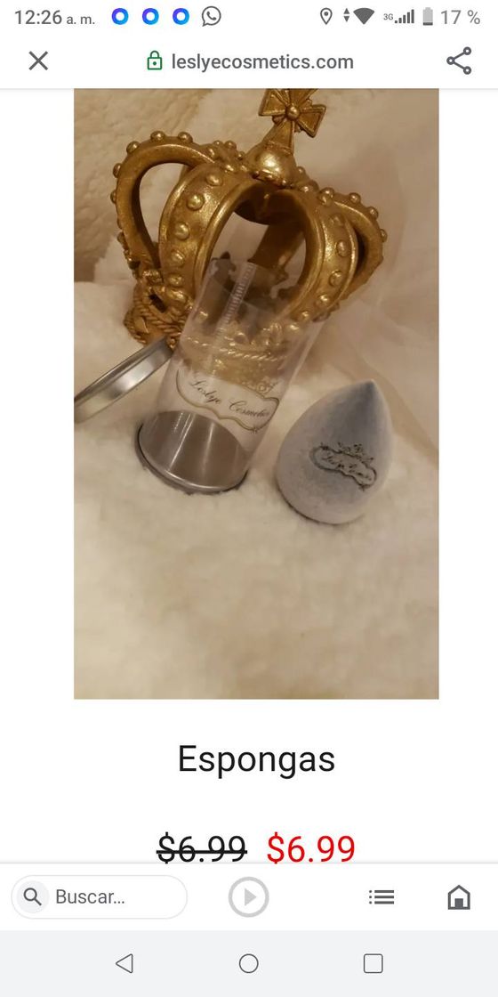 Esponja de maquillaje