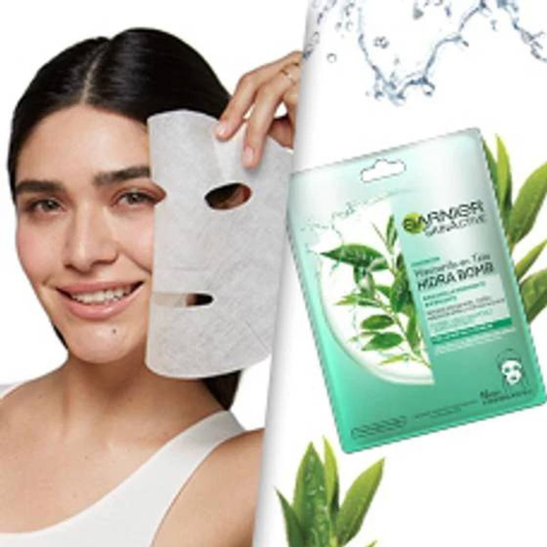 Moda Mascarilla de te verde 