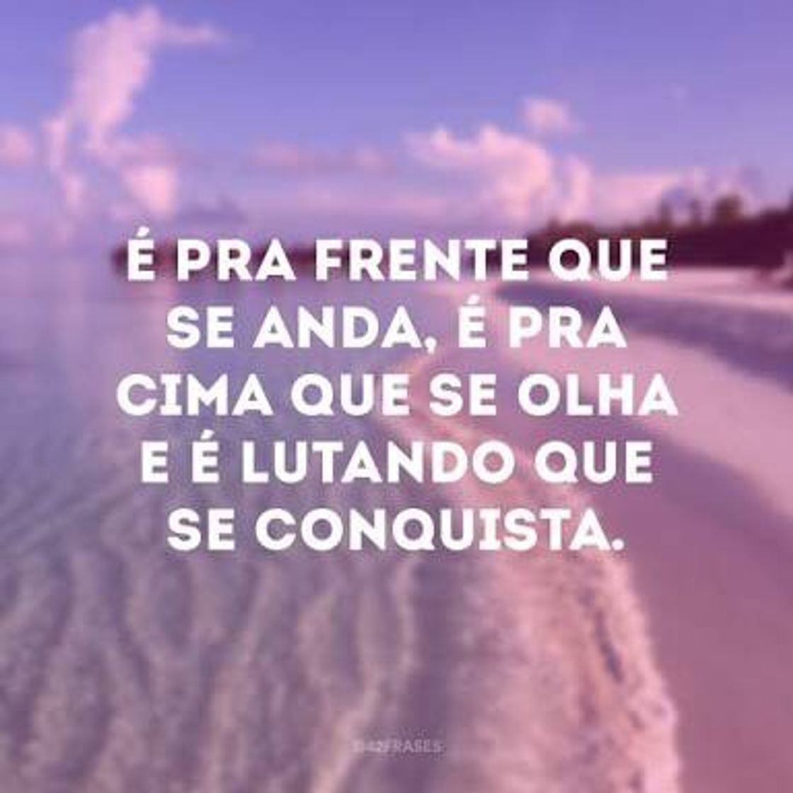 “É pra frente que se anda” 🙌🏻