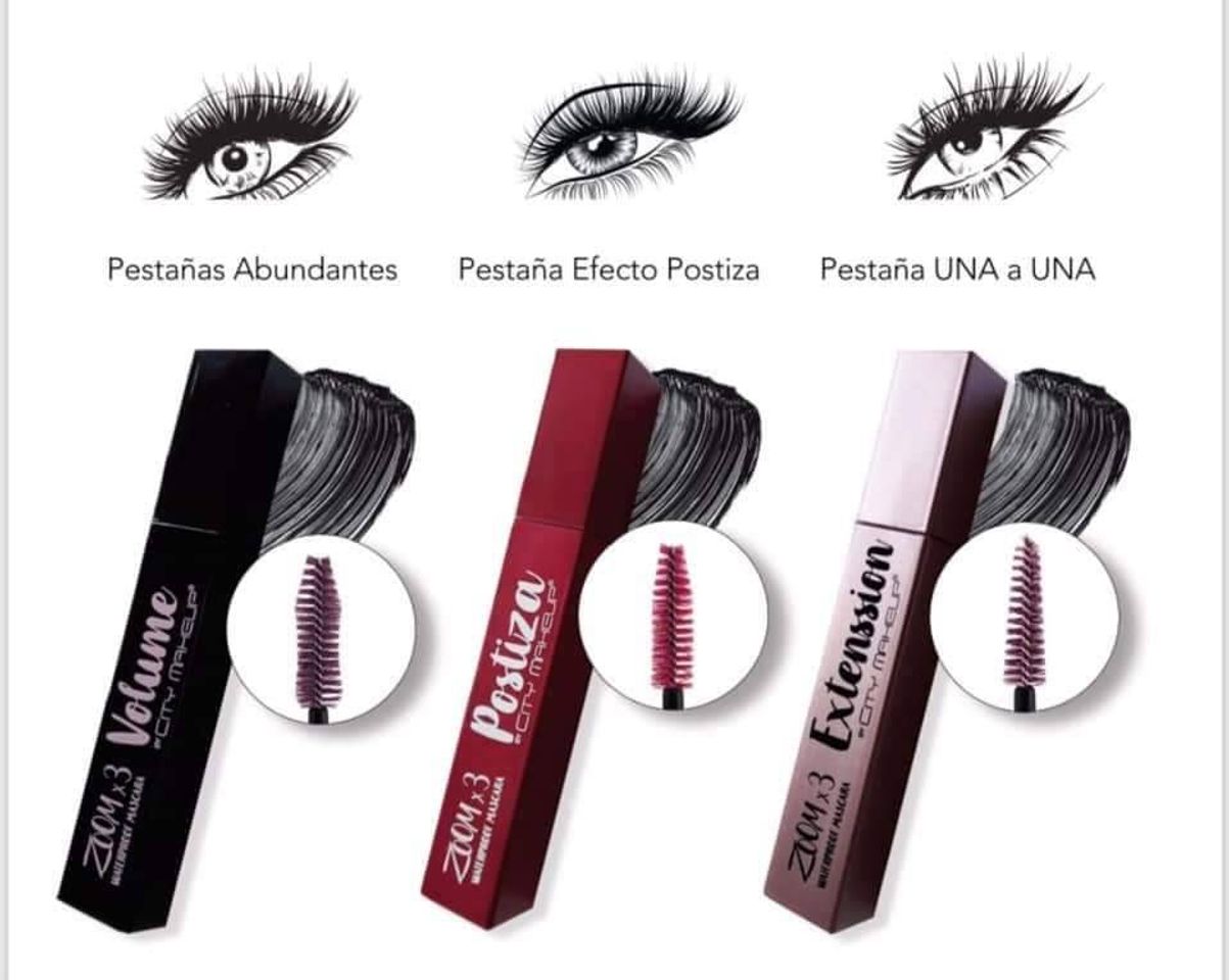 Máscaras para pestañas citymake up