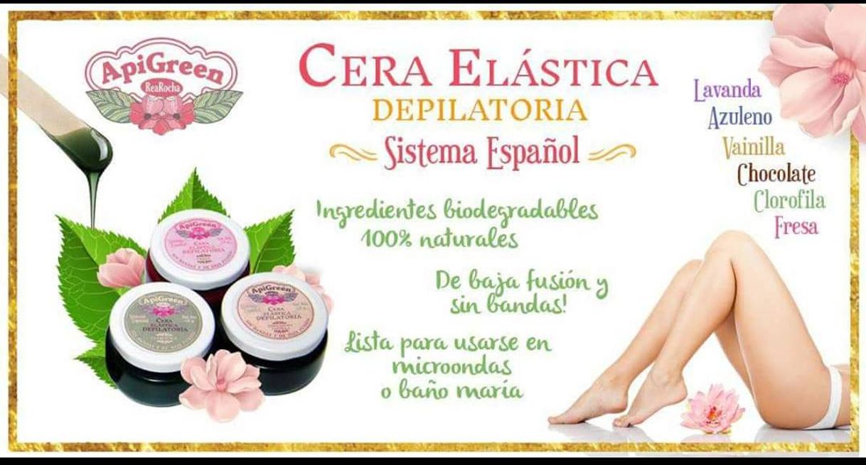 Fashion Cera Elástica depilatoria sistema Español