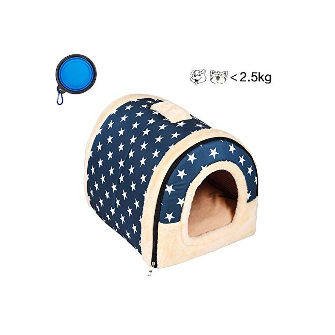 Producto Enko 2 en 1 Cómodo Casa para Mascotas y Sofá, Interiores y