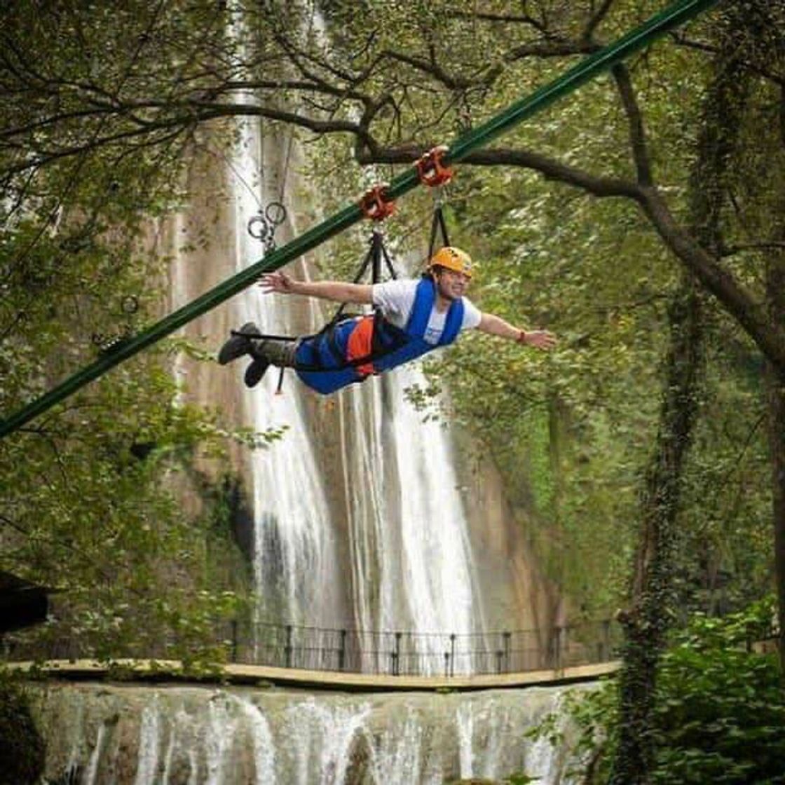 Social Un LUGAR de Aventura, cascada "Cola de Caballo".