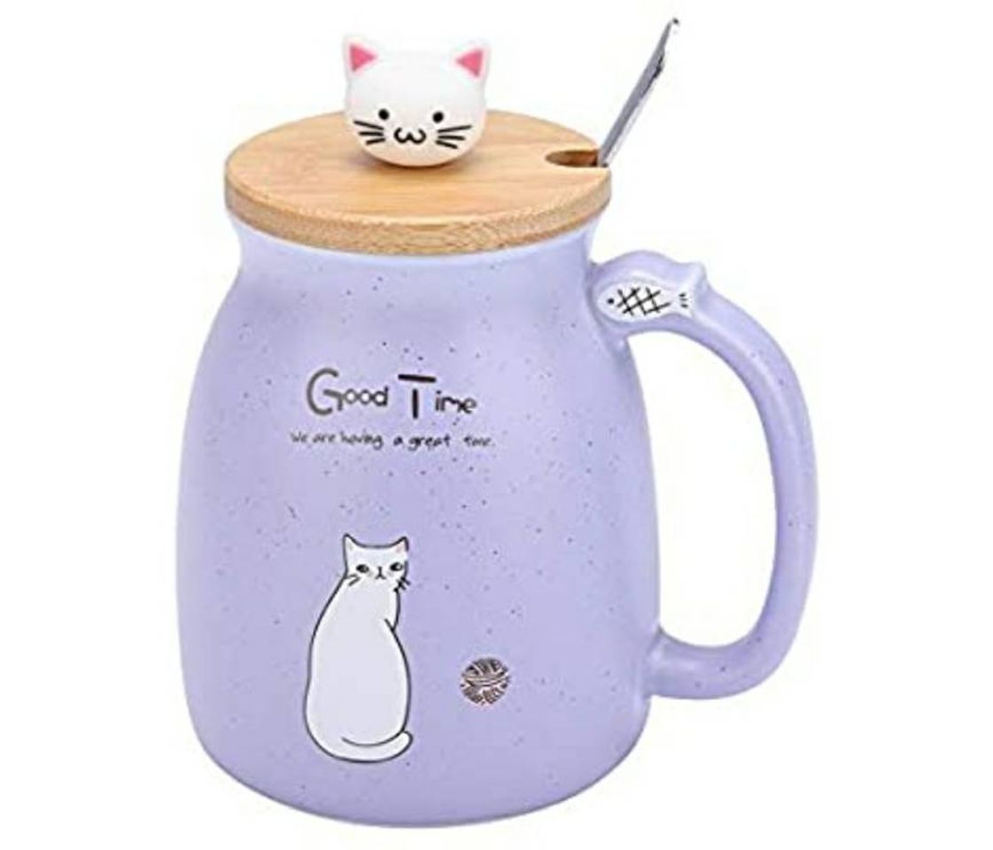 Social Taza de gatito Super bonita.