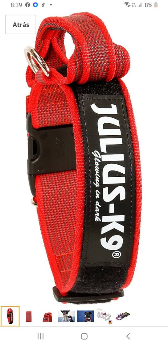 Social Collar para PERRO 《Julius K9》