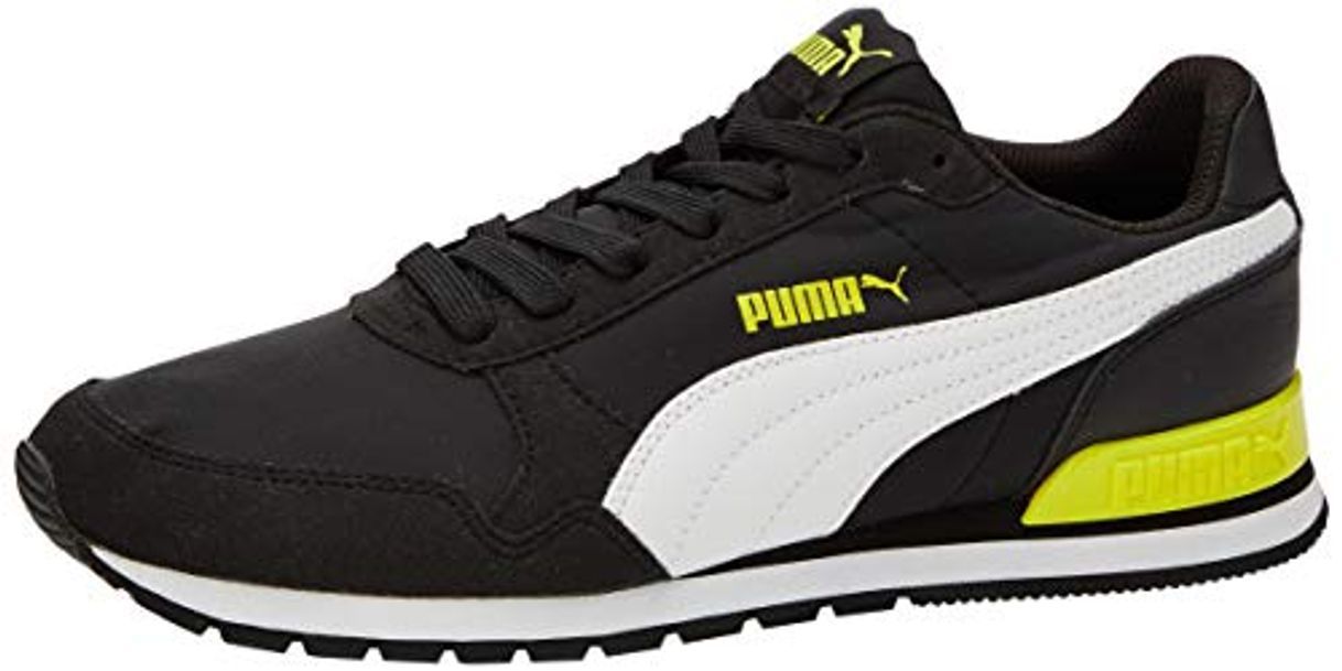 Social PUMA ST Runner V2 NL JR, Zapatillas Unisex niños, Negro Black White