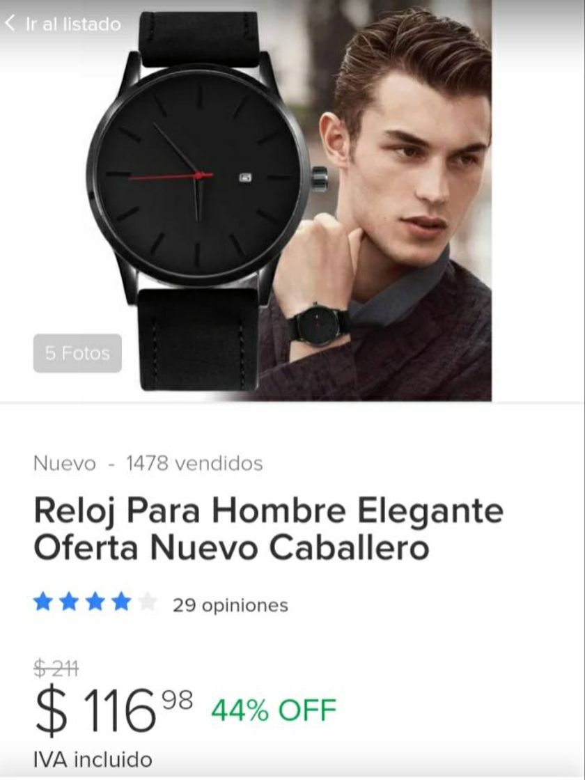 Moda Reloj. Economico 💯💙