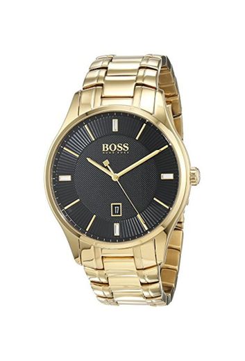 Hugo BOSS Reloj Análogo clásico para Hombre de Cuarzo con Correa en