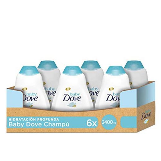 Dove Baby Hidratación Profunda Champú Hipoalergénico 400 ml