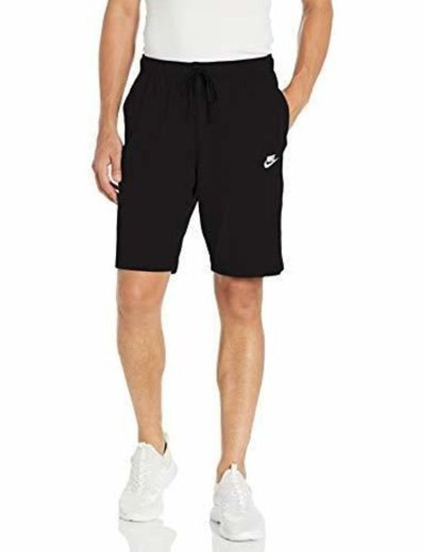 Social Desconocido Nike Club Short JSY Pantalones Cortos, Hombre, Negro