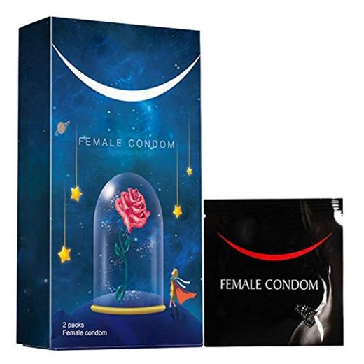 BerryChips Preservativos Femeninos, Paquete de 10, Condón de Las Mujeres Confortablemente Delgado,