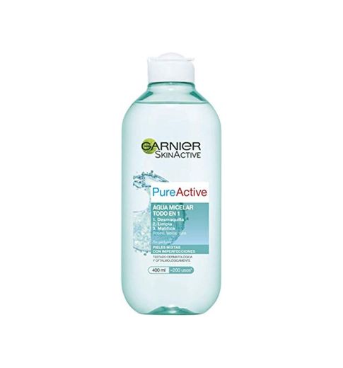 Agua Micelar, de Garnier Pure Active