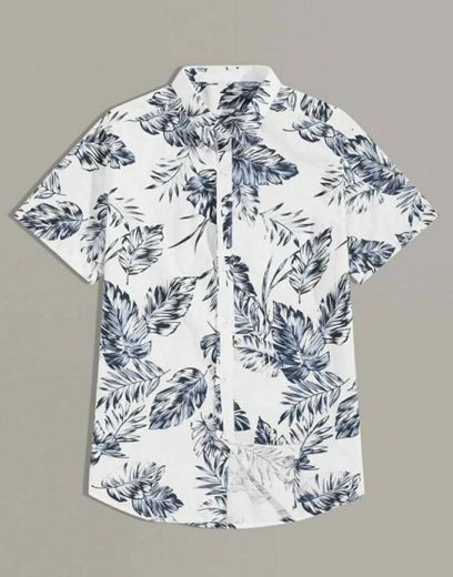 Estampado tropical, hombre - Shein