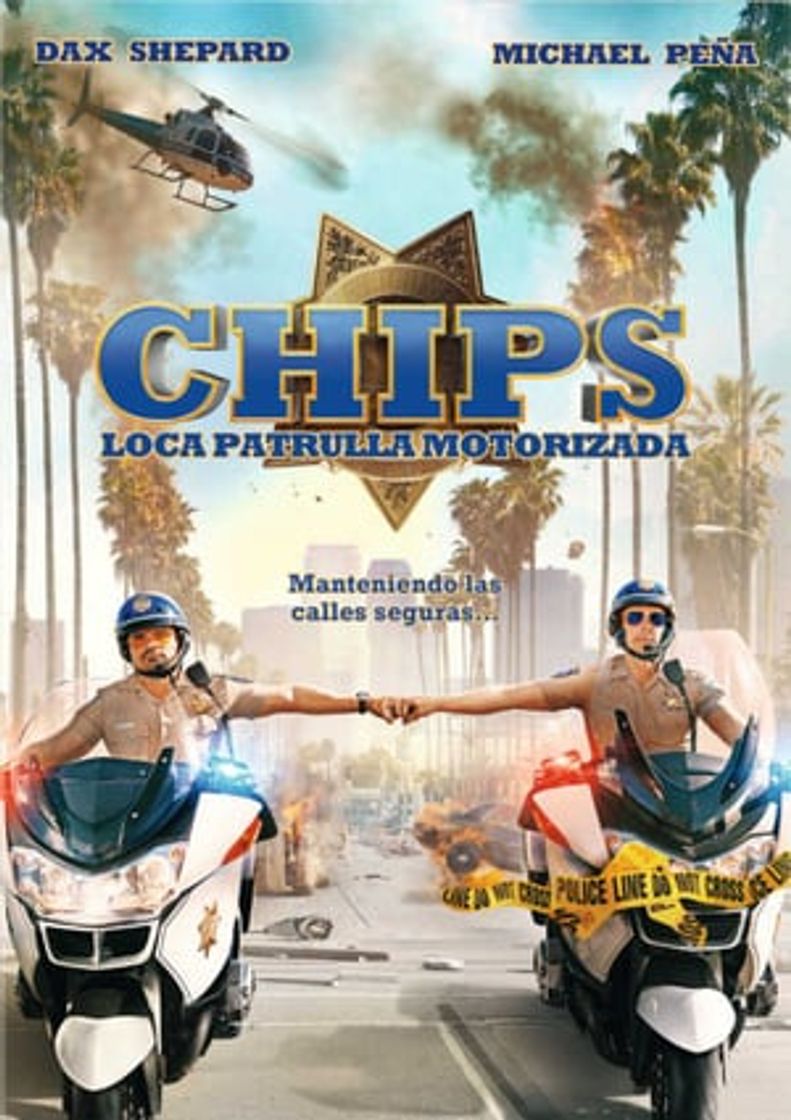 Movie CHiPs, loca patrulla motorizada